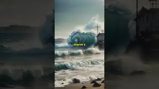 Storm Surge In Under 60 Seconds  #scienceexploration #StormSurge #Hurricanes