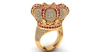 3D Jewelry Women Ring Cad Designs