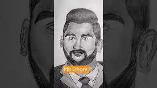 Ms Dhoni  #msdhoni #artistshikshasharma #shorts