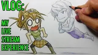 Vlog: My Live Streaming/Digital Drawing Experience!