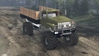 SpinTires Mod Gmc Topkick Offroad Prototype