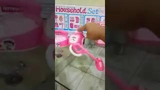 video mainan anak household set miniatur