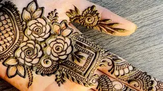 Front Back Hand Mehandi Design🥰||By HennArchy||
