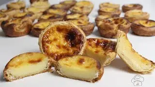 Cakes of belem de portugal