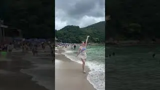 Mersul la plajă în China e la alt nivel…