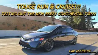 8th Gen Honda Civic Si ( FA5) touge run with New Continental Extreme Contact Sport 02