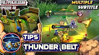 URANUS GAMEPLAY❗TIPS PAKAI THUNDER BELT || URANUS BEST BUILD 2024.MLBB/MOBILE LEGENDS