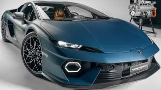 NEW 2025 Lamborghini TEMERARIO +V8 SOUND! Walkaround Interior Exterior 4K