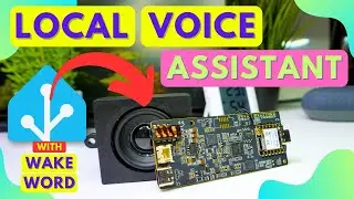 Create LOCAL Voice Assistant w/ Home Assistant | NO Soldering | On Device Wake Word🔥| ReSpeaker Lite