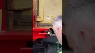 Client Receiving Their A-Ward Container Loader SCRAPPA