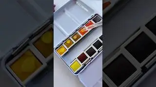let's make color swatches 😱😲😮 #art #watercolour #swatches #drawing #colors #shorts #viralvideo