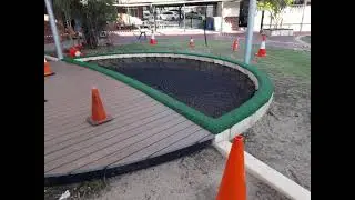 Softfallguys SeafeEdge & SafeCap Softfall Edging System (double density) as Client requested!