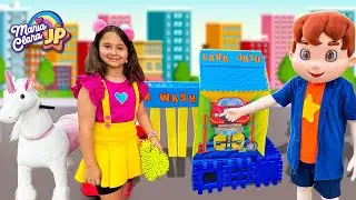 Maria Clara e JP ensinam a ser gentis com as pessoas.