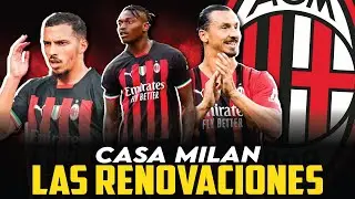 Las RENOVACIONES del MILAN: RAFAEL LEAO, BENNACER, IBRAHIMOVIC...