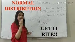 NORMAL DISTRIBUTION / GAUSSIAN DISTRIBUTION/ STANDARD DISTRIBUTION: COMMUNITY MEDICINE TUTORIALS.