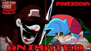 FRIDAY NIGHT FUNKIN': MARIO'S MADNESS - POWERDOWN V2 BUT ANIMATED
