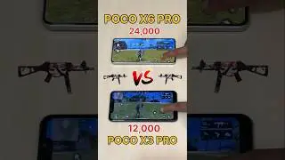 POCO X6 PRO vs POCO X3 PRO😈 60FPS vs 120FPS vs SAMSUNG S24 Ultra vs S25 vs iPhone 