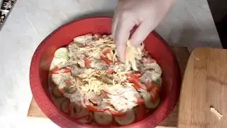 Как приготовить кабачки с сыром и сметаной в духовке рецепт