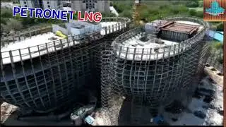 Aerial views of Petronet LNG Project 