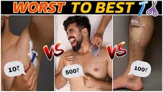 I Tried 10 FULL BODY HAIR REMOVAL *Worst to Best* ONLY GUYS| Complete guide| Men Personal Problems