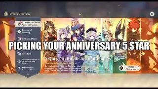 Picking your anniversary 5 star | Genshin Impact