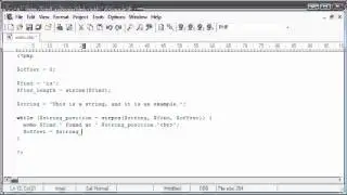 Beginner PHP Tutorial - 49 - String Functions_ String Position Part 2