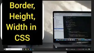 #5. Border and height, width in CSS