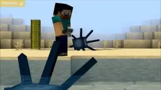 Minecraft приколы: Одинокий Спрут
