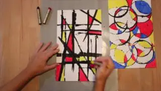 Lucy Loves Art: Piet Mondrain Printmaking Project