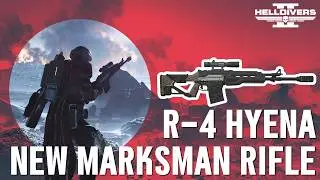🔴 HELLDIVERS 2: H-4: Hyena! The NEW Marksman Rifle 