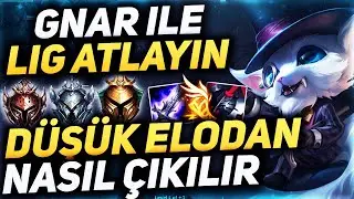 GNAR NASIL OYNANIR ? DÜŞÜK ELODAN NASIL ÇIKILIR ? | GNAR ÖĞRETİCİ OYNANIŞ | Emre Bey