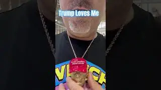 Donald Trump on my neck