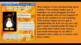 CP membership giving trainer by Item.ClubPenguin