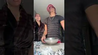 Viral Christmas Bow Challenge — Mom vs Son 🎄
