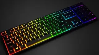 keyboard modelling in Blender