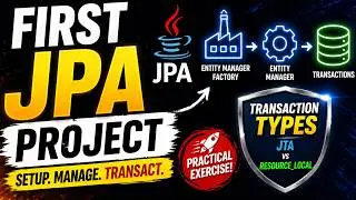 First JPA Project, ID GenerationType, Composite Primary Keys, Temporal, Transient, Enumerated