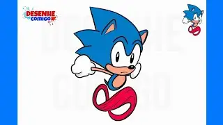 como DESENHAR o SONIC