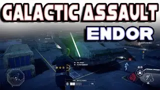 STAR WARS Battlefront II Gameplay - GALACTIC ASSAULT on Endor
