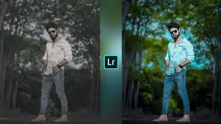 Lime Green And Blue Tone Me Photo Editing Kaise Kare Lightroom Se | Lightroom Photo Editing Tutorial