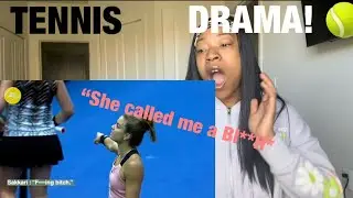 REACTION TO TENNIS HARD COURT DRAMA! (Jelena Ostapenko, Yulia Putinseva)