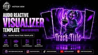 Audio Reactive Visualizer Template For After Effects 