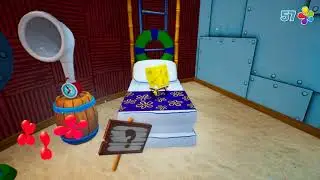 Gameplay: Battle for Bikini Bottom Rehydrated Part 1: Bikini Bottom (No Commentary, PC)