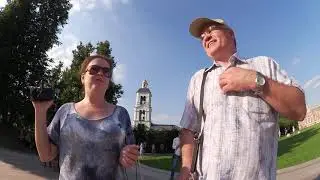 Нудисты в метро! Цари́цыно