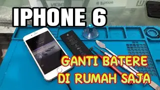Sangat mudah ganti Batere iphone 6 bisa di coba sendiri