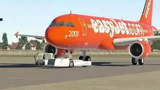 [X-Plane 11] Easyjet 200th Airbus A320 Berlin Schönefeld to London Gatwick Full Flight