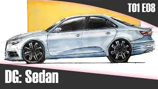 T01 E08: Sedan Concepto | Dibujos Gasheta