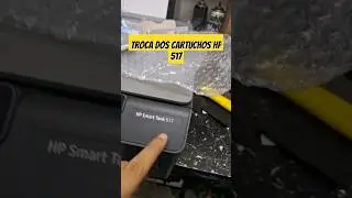 Troca dos Cartuchos HP 517 #impressora #pc #lenovoideapad #windows #ocaradaimpressora