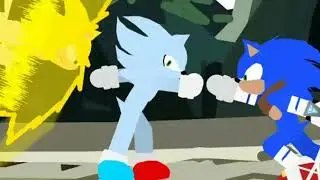Sonic Glider X : The Movie - Classic Sonic, Boom Sonic Fight (Spoilers Alert!!!)