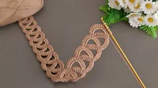Wow!. 😇Amazing!. sell as many as you can weave. Crochet gorgeous hairband.Hair band.Tunisian crochet