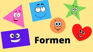 Formen - Shapes in German - KidsGerman
